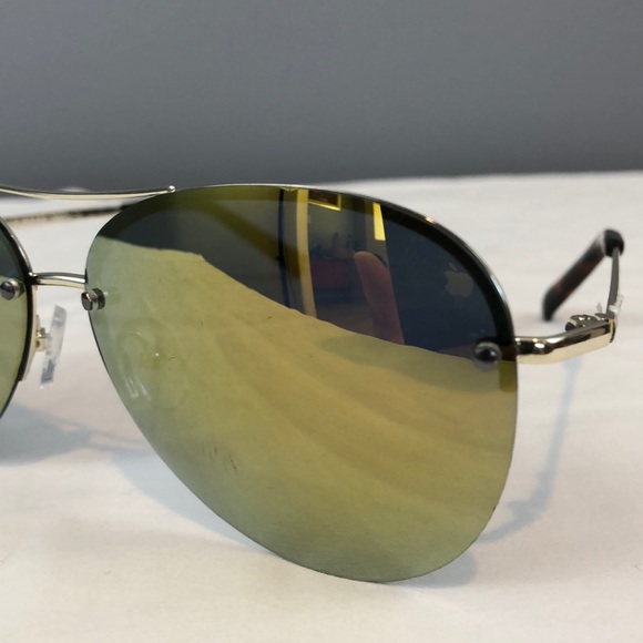 Cole Haan Sunglasses CH7033 (700) Gold Flash - Picture 4 of 8
